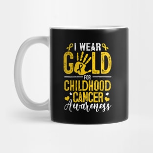 Childhood Cancer Awareness Gift for Kids Mug